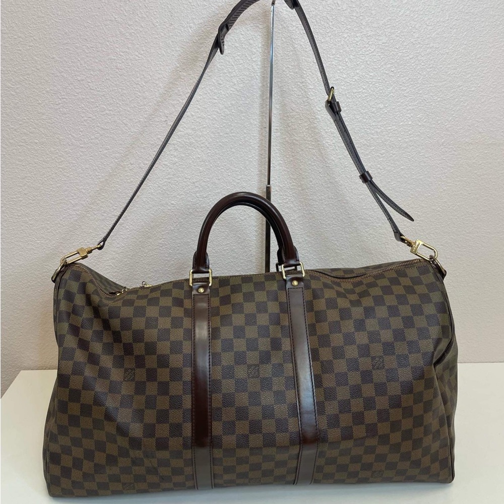Authentic Louis Vuitton Keepall 60 Bandoliere DE